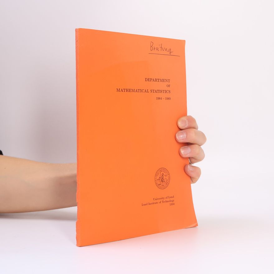 Auteurscollectief Department of Mathematical Statistics 1984-1989