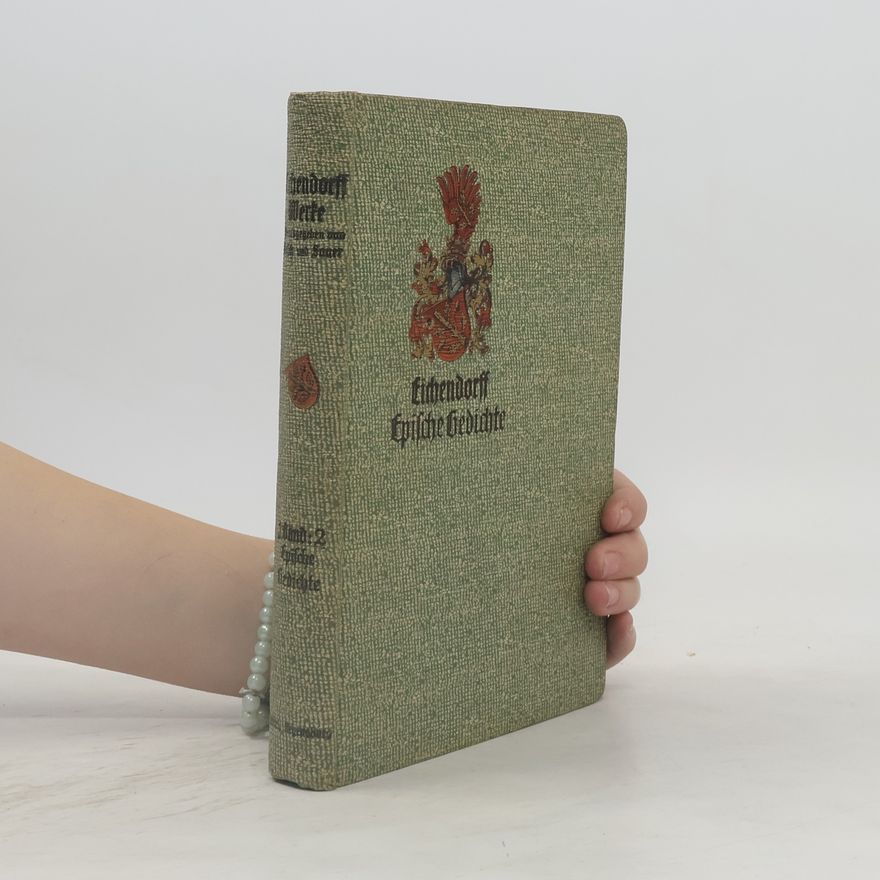 Hilda Schulhof Gedichte des freiherrn Josepf von Eichendorff