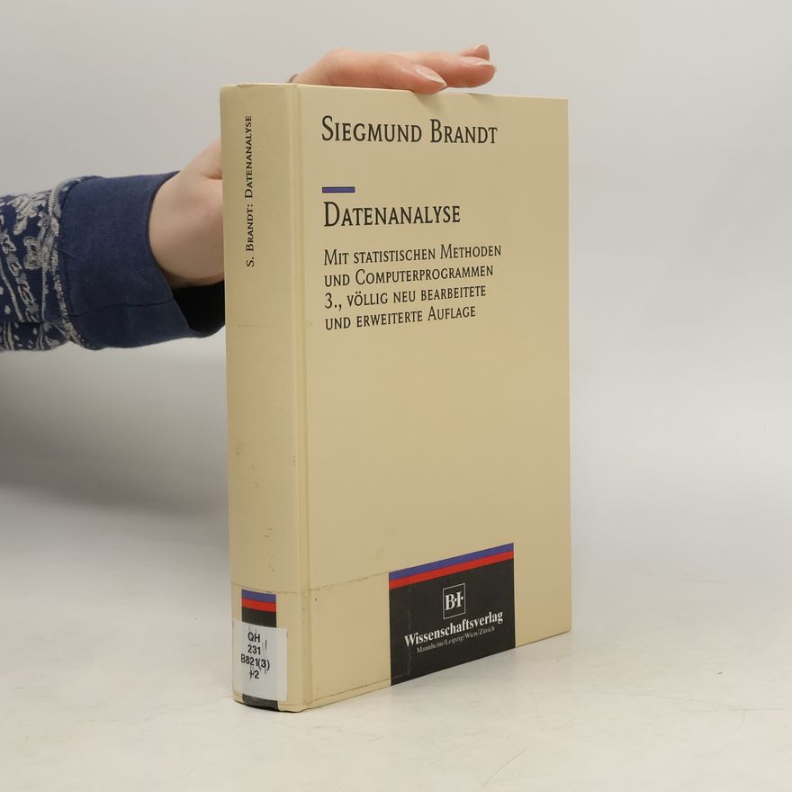 Siegmund Brandt Datenanalyse