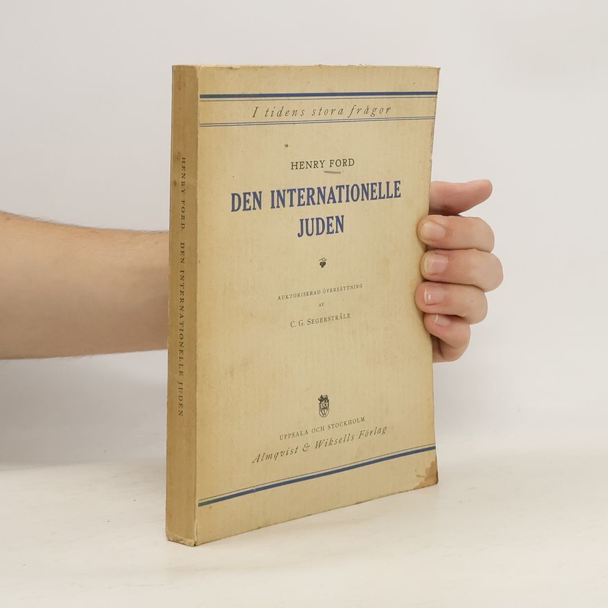 Henry Ford Den internationelle Juden