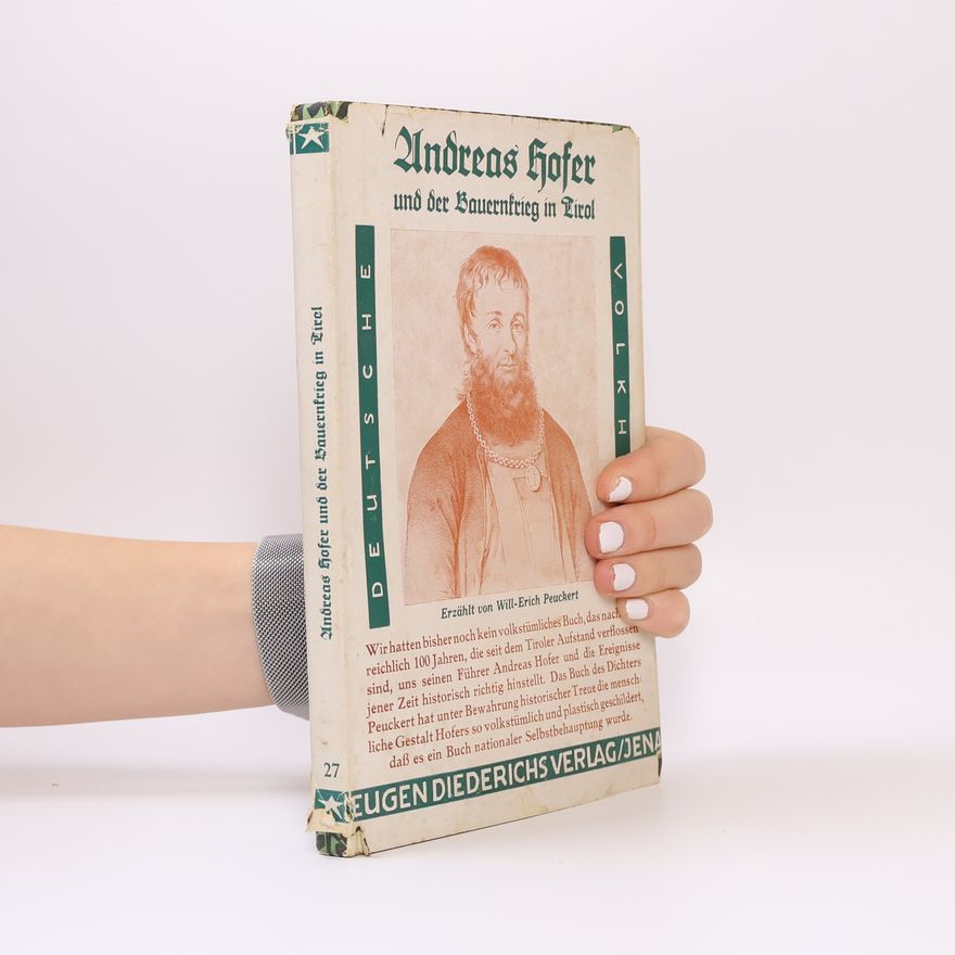 Various authors Andreas Hoser oder der bauernkrieg in Tirol