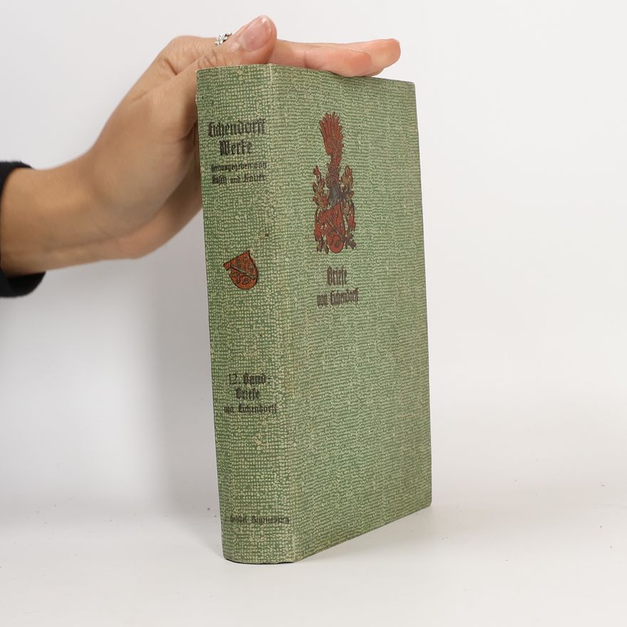 Various authors Eichendorff Werke 12. Briefe von Eichendorff
