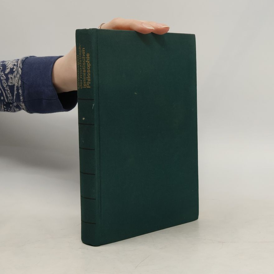 Various authors Grundlagen der marxistisch-leninistischen Philosophie