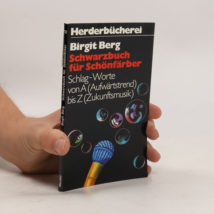 Birgit Berg Schwarzbuch für Schönfärber