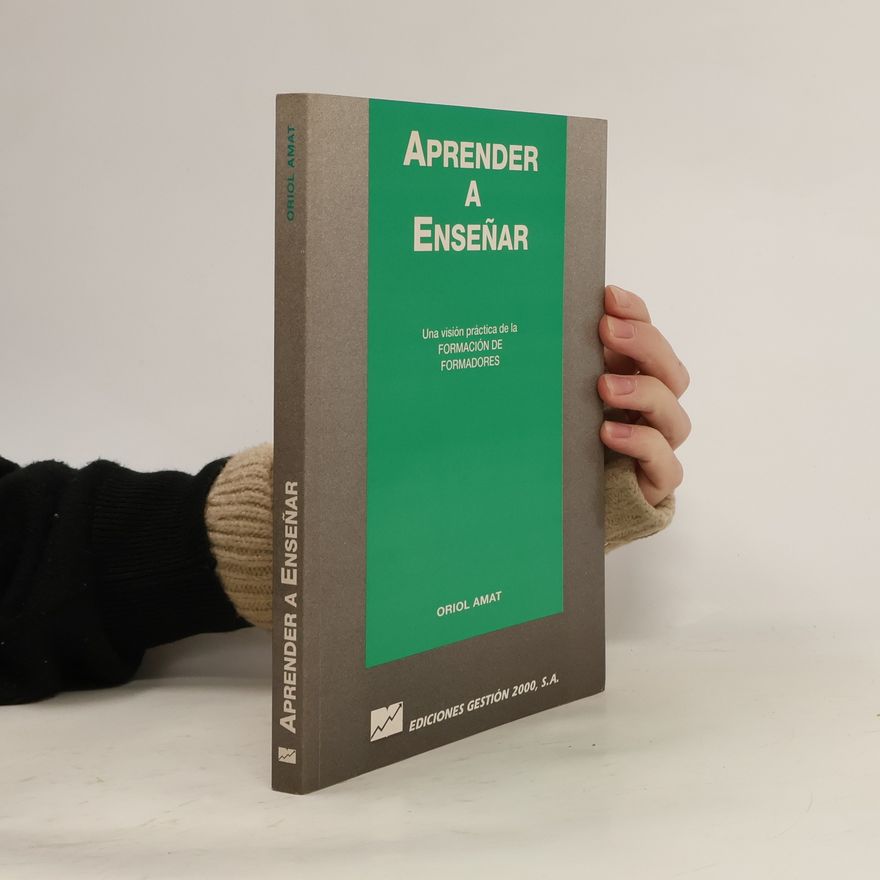 Oriol Amat Aprender a enseñar