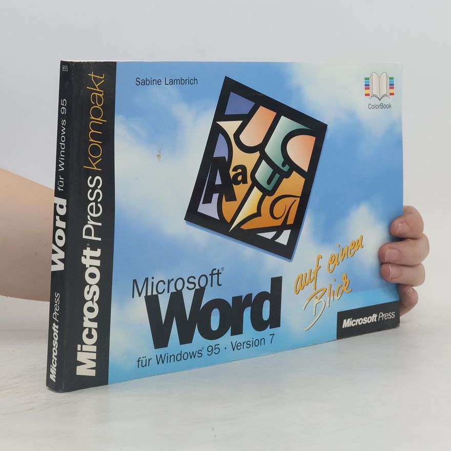 Sabine Lambrich Microsoft Word für Windows 95 auf einen Blick