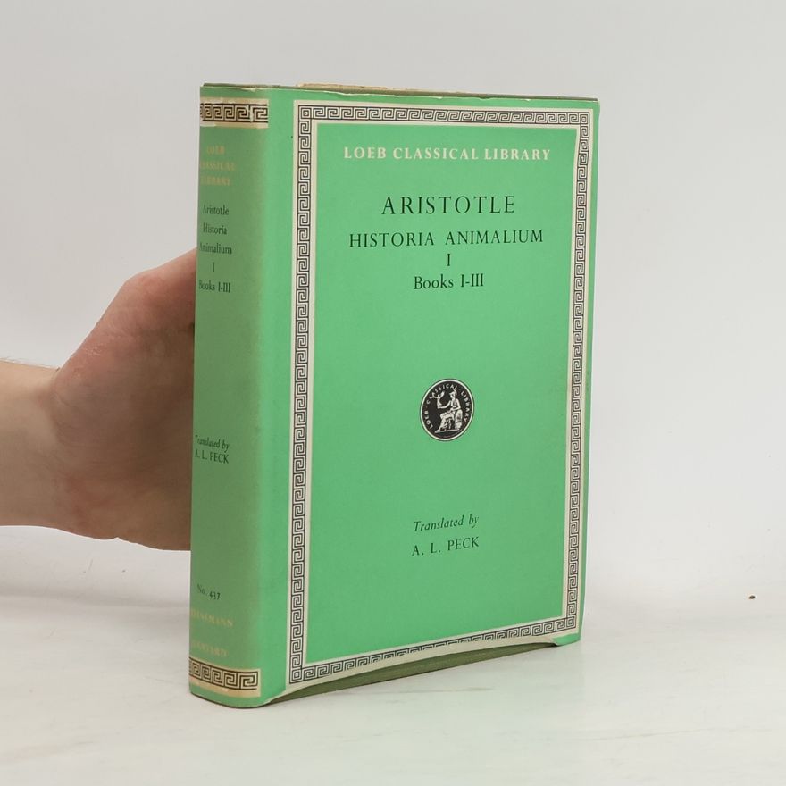 Aristoteles Historia animalium I