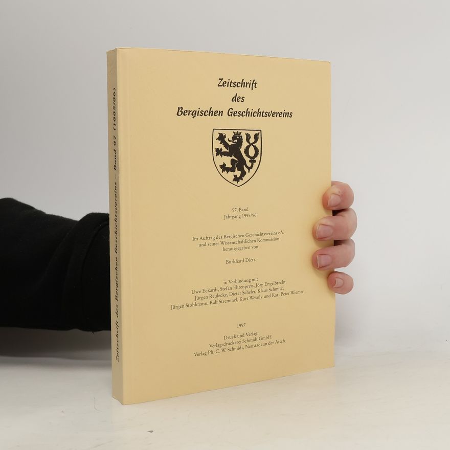 Various authors Zeitschrift des Bergischen Geschichtsvereins