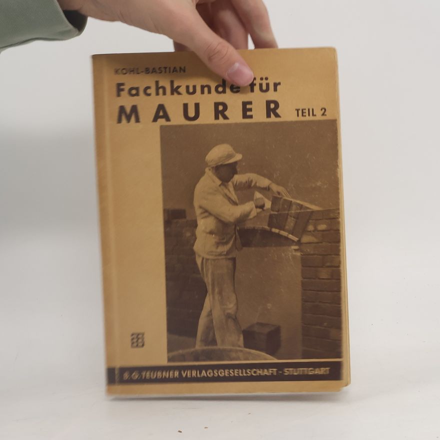 Autorenkollektiv Fachkunde für Maurer 2