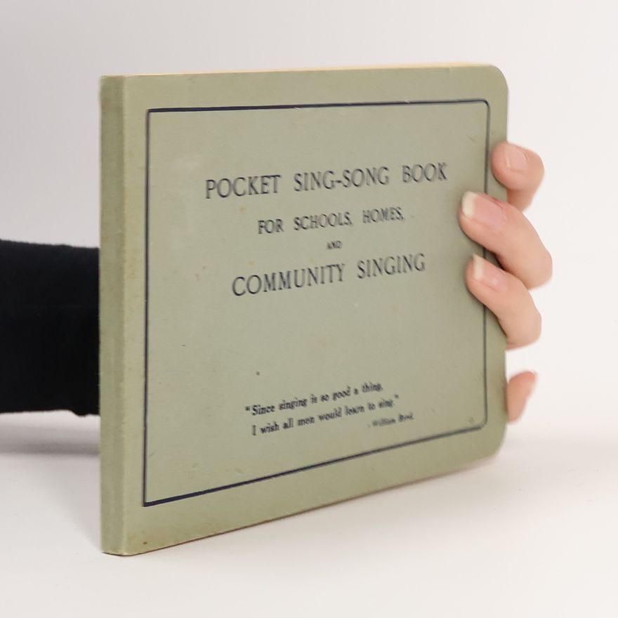 Autorenkollektiv Pocket Sing-song Book for Schools, Homes, and Community Singing