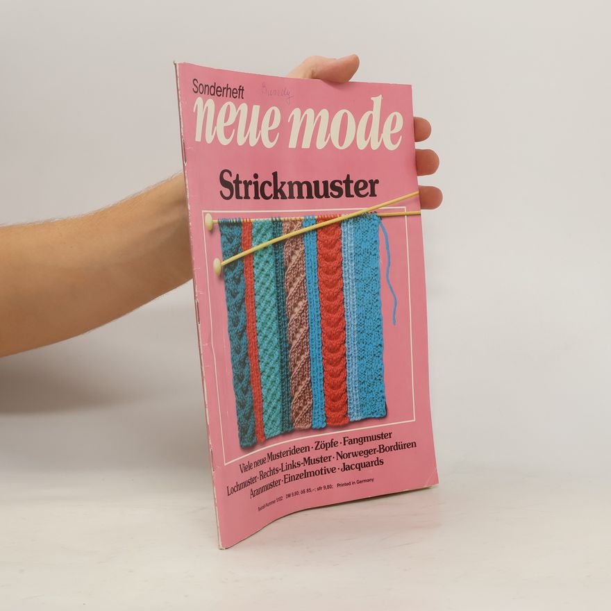 Autorenkollektiv Sonderheft neue mode Strickmuster