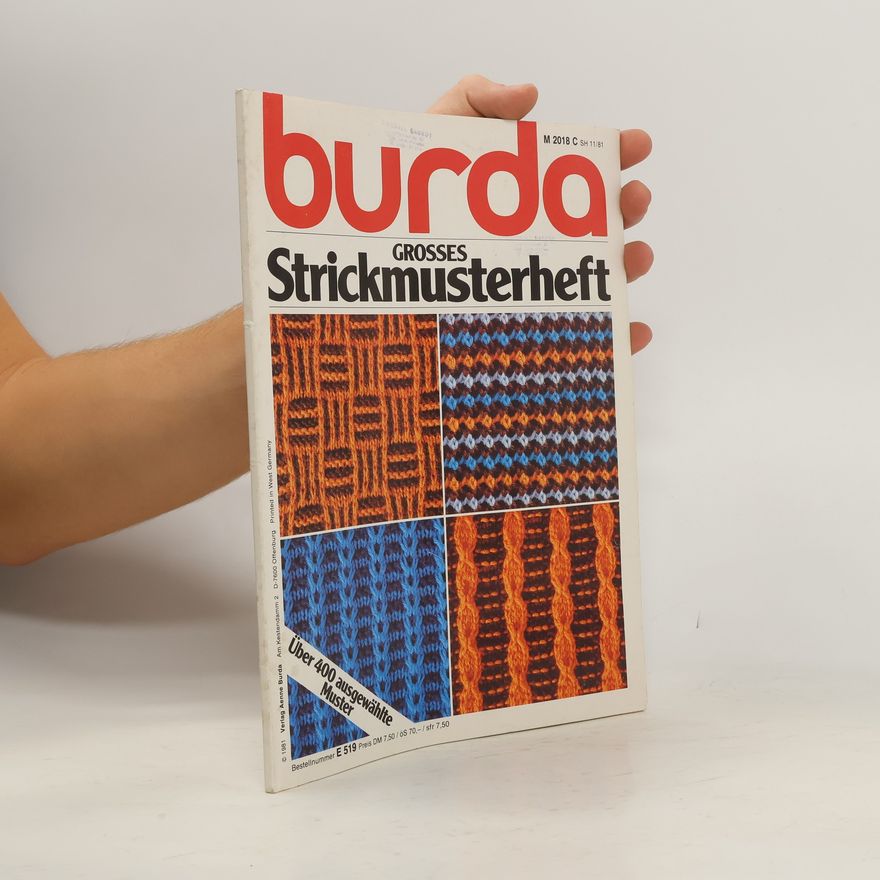Collectif d'auteurs Burda Grosses Strickmusterheft