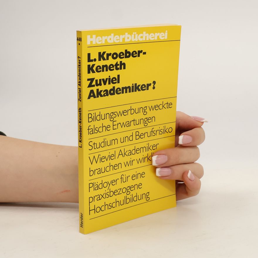 Ludwig Kroeber Keneth Zuviel Akademiker?
