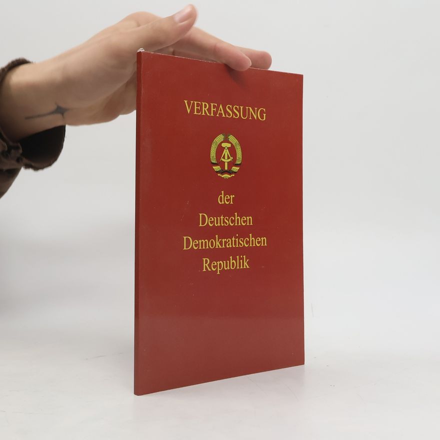 Autorenkollektiv Verfassung der Deutschen Demokratischen Republik