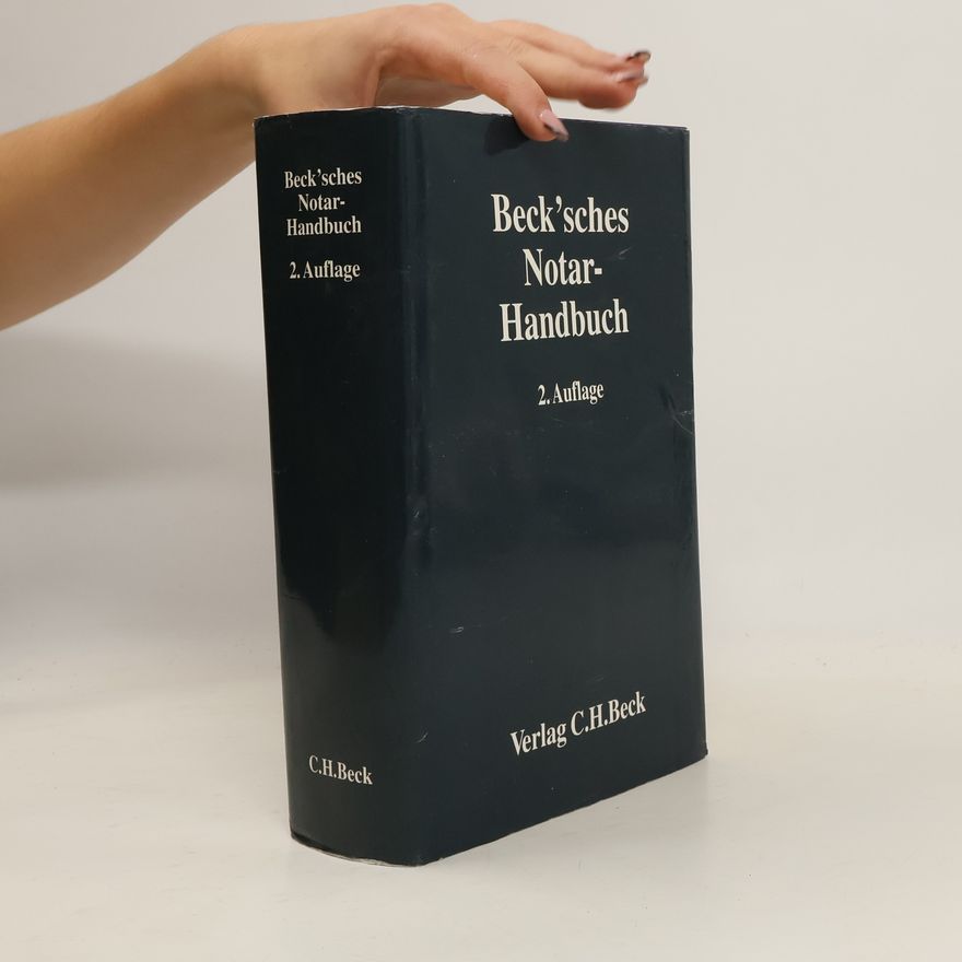 Günter Brambring Beck'sches Notar-Handbuch