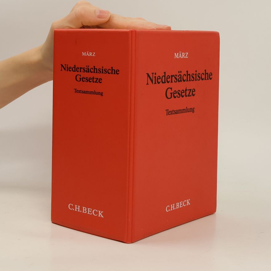 Autorenkollektiv Niedersächsische Gesetze