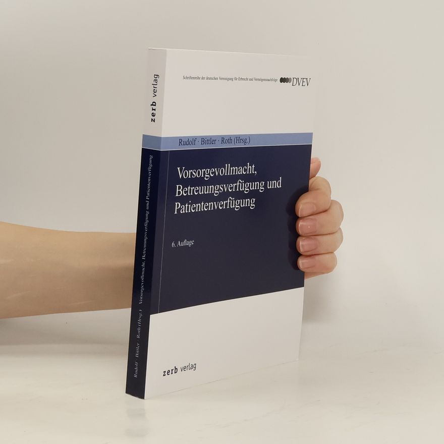 Jan Bittler Vorsorgevollmacht, Betreuungsverfügung und Patientenverfügung
