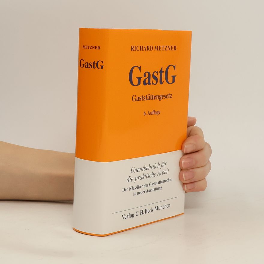 Richard Metzner Gaststättengesetz
