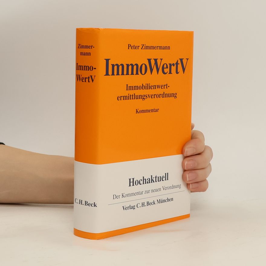 Klaus-Peter Zimmermann Immobilienwertermittlungsverordnung
