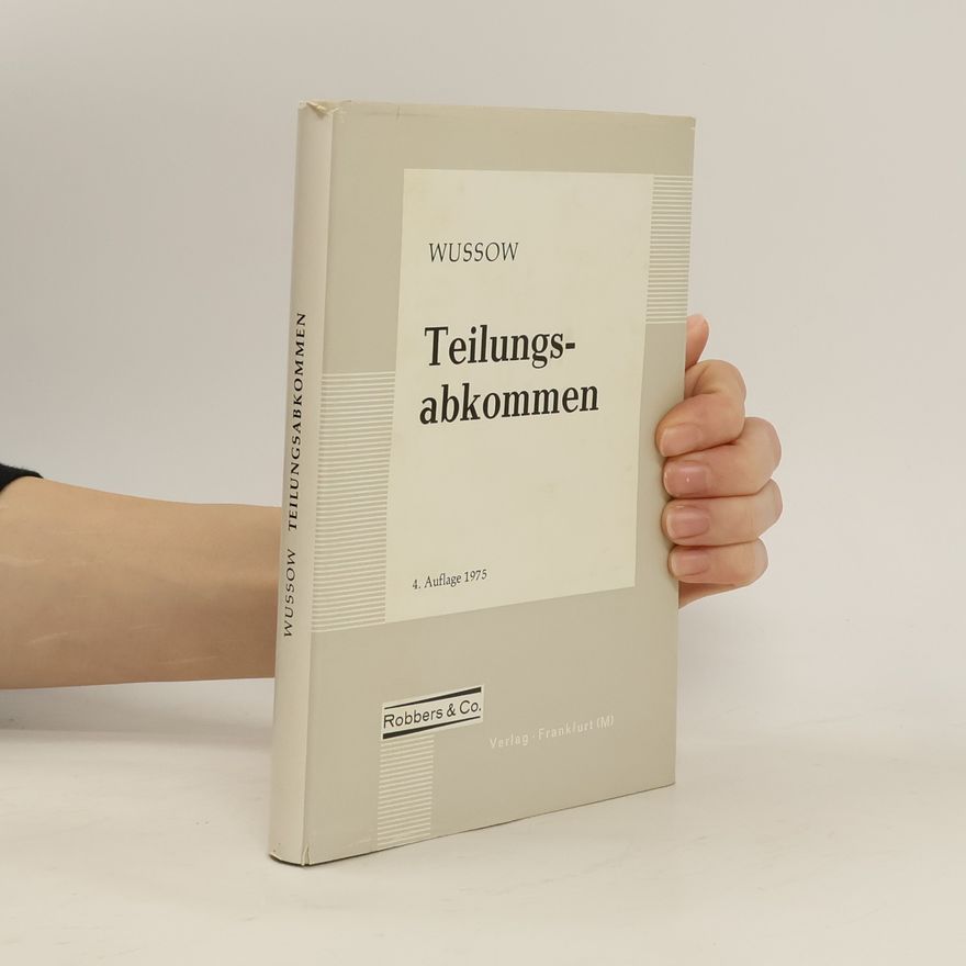 Werner Wussow Teilungsabkommen