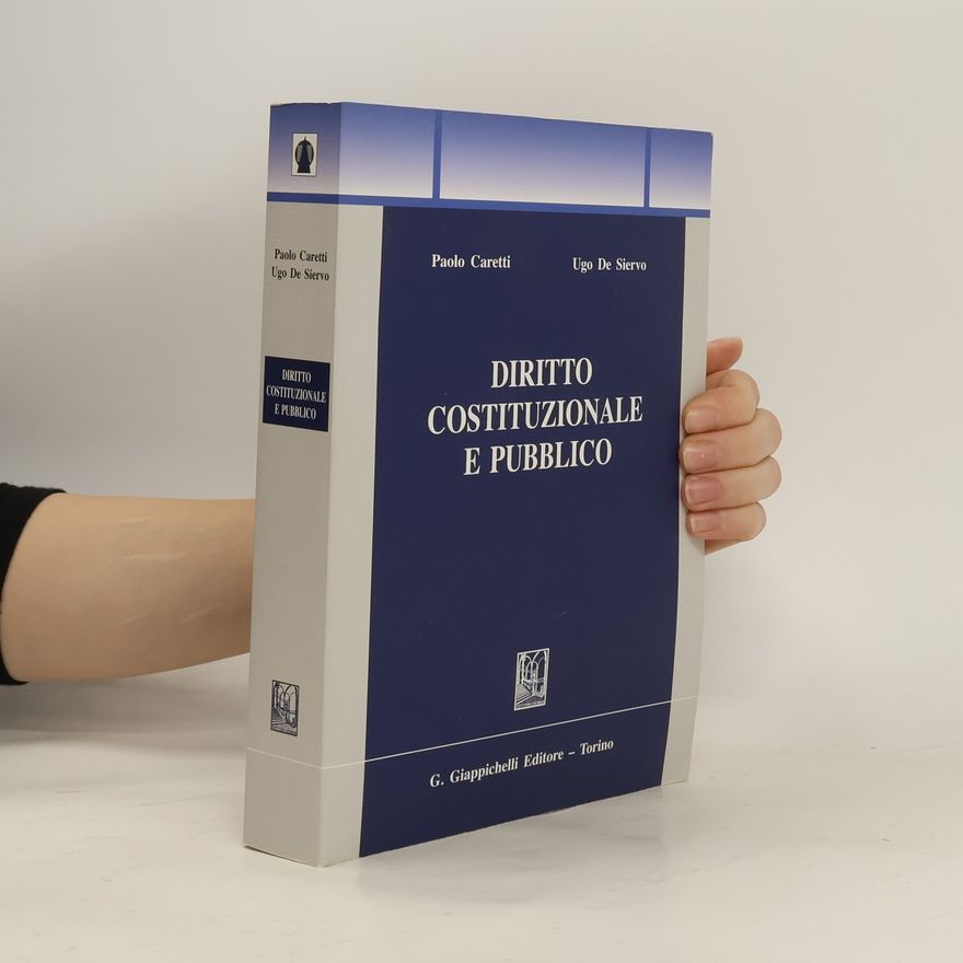 Ugo De Siervo Diritto costituzionale e pubblico