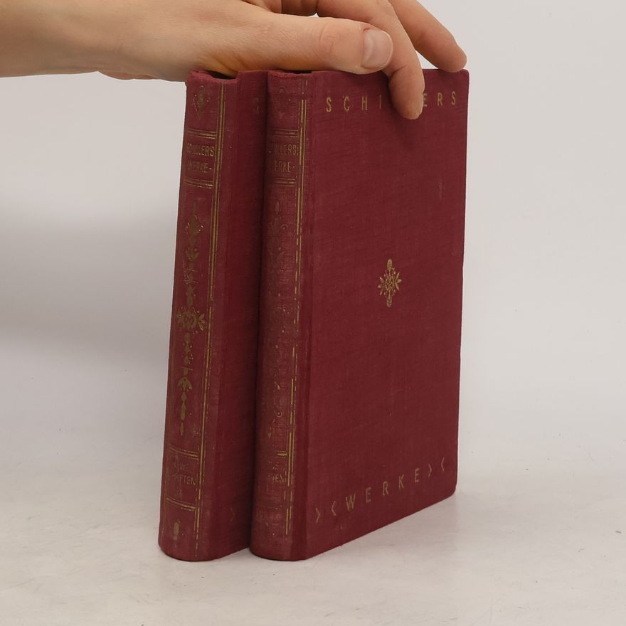 Friedrich Schiller Friedrich Schillers kleine Schriften 1.-4. Teil in 2 Bänden