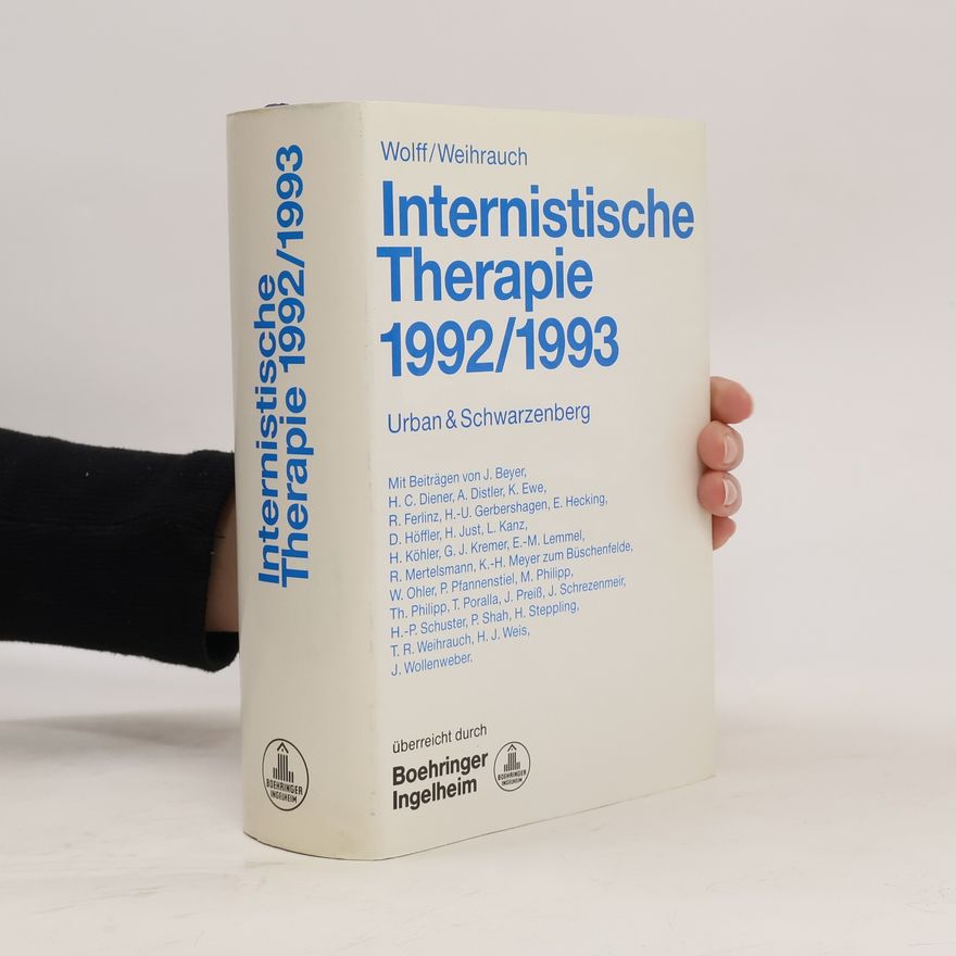 Hanns Peter Wolff Internistische Therapie 1992/93