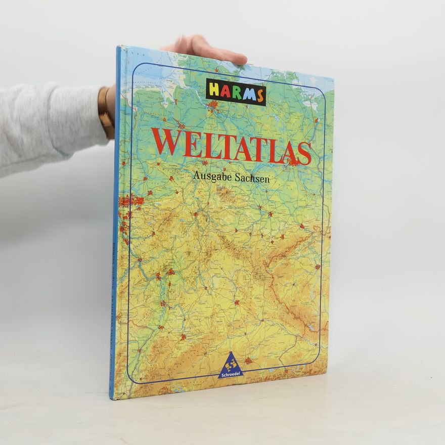 Egon Breetz Harms Weltatlas. Sachsen