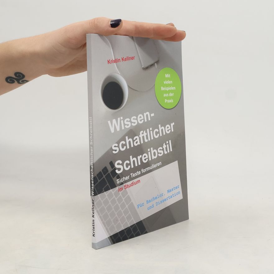 Kristin Kellner Wissenschaftlicher Schreibstil