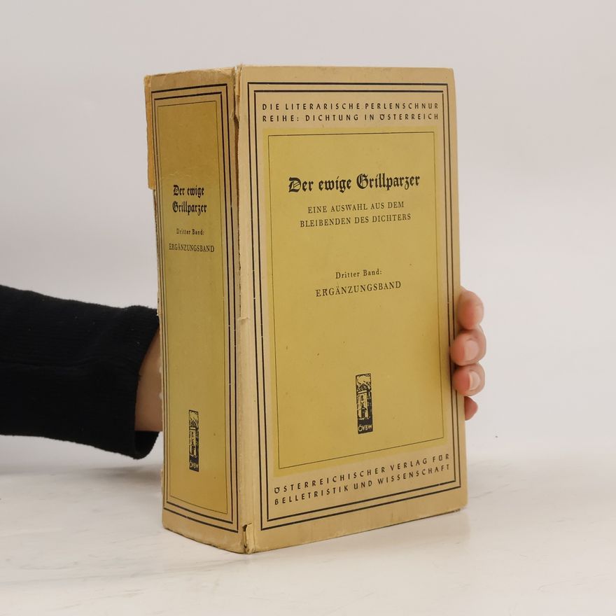 Josef Lackner Der ewige Brillparzer
