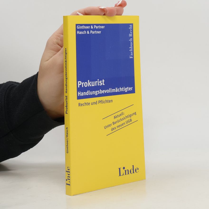 Oliver Ginthör Prokurist - Handlungsbevollmächtigter