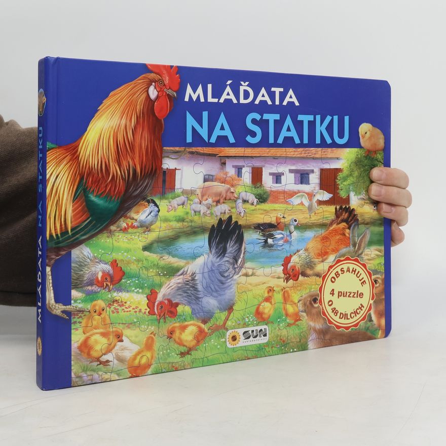 Sun Mláďata na statku - Slož si knížku (4 puzzle o 48 dílcích)