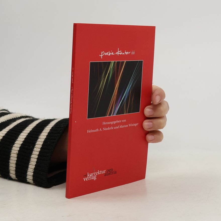 Helmuth A. Niederle poesie.kontor iii