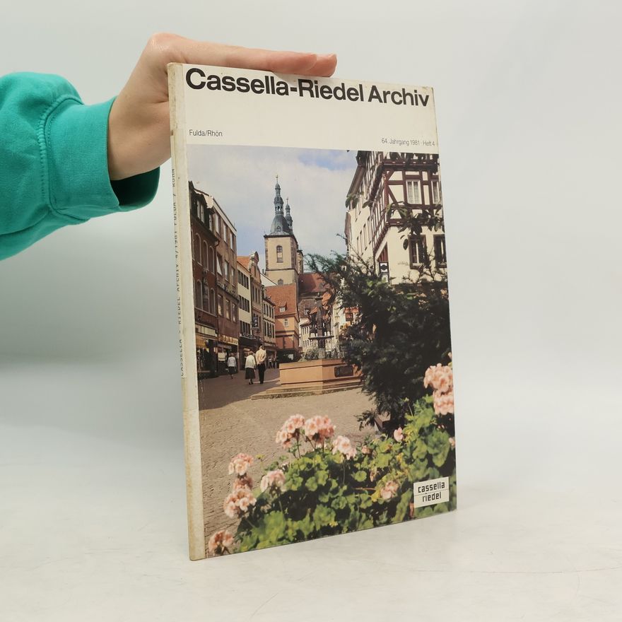 Autorenkollektiv Cassella - Riedel Archiv. Heft 4