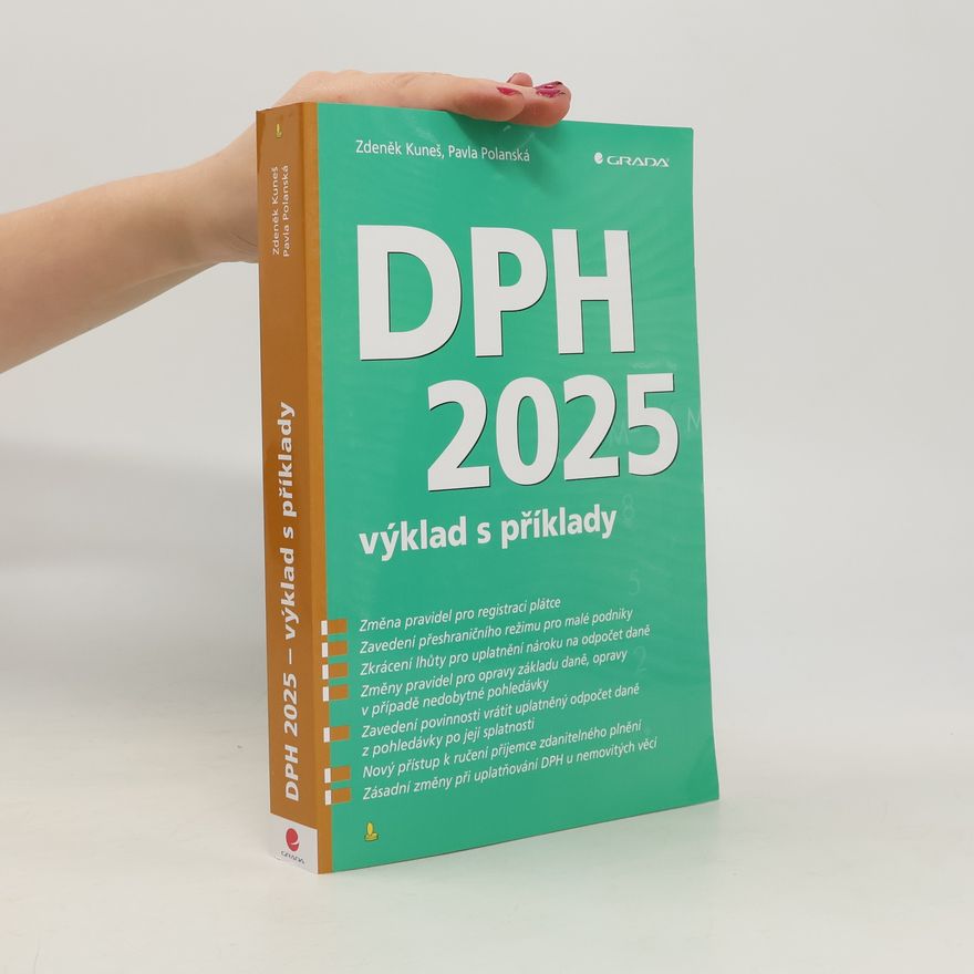 Pavla Polanská DPH 2025. Výklad s příklady