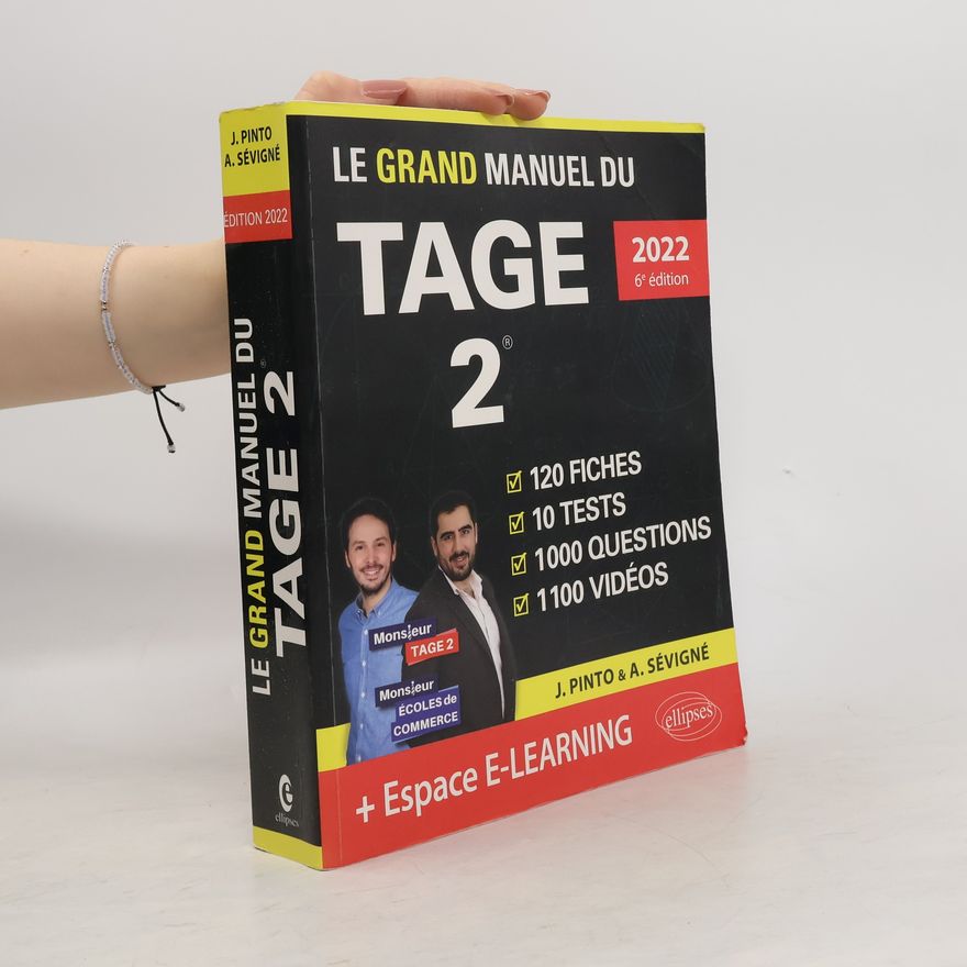Arnaud Sévigné Le Grand Manuel du TAGE 2