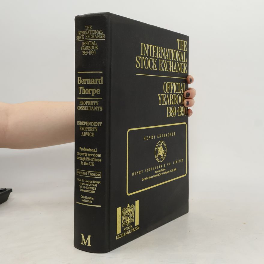 Henry Ansbacher The International Stock Exchange Official Yearbook 1989-1990