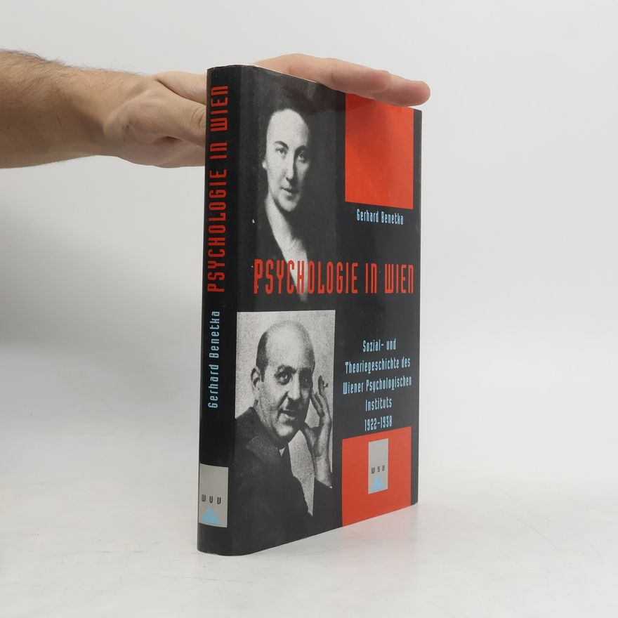 Gerhard Benetka Psychologie in Wien