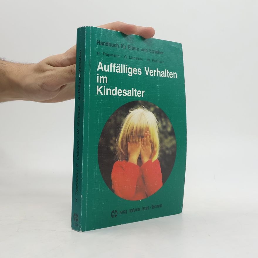 Hilde Trapmann Auffälliges Verhalten im Kindesalter