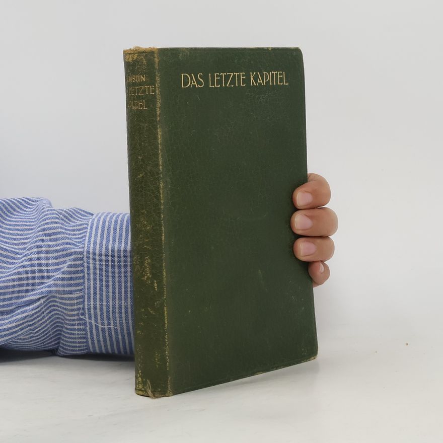 Knut Hamsun Das Letzte Kapitel