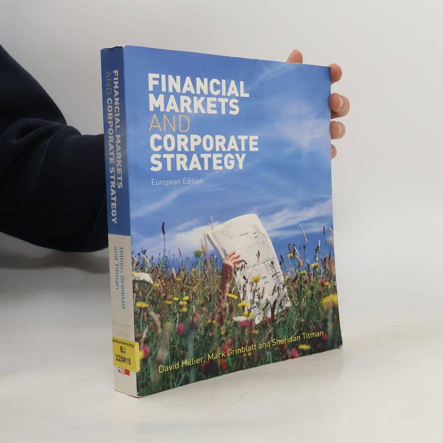 Sheridan Titman Financial Markets and Corporate Strategy