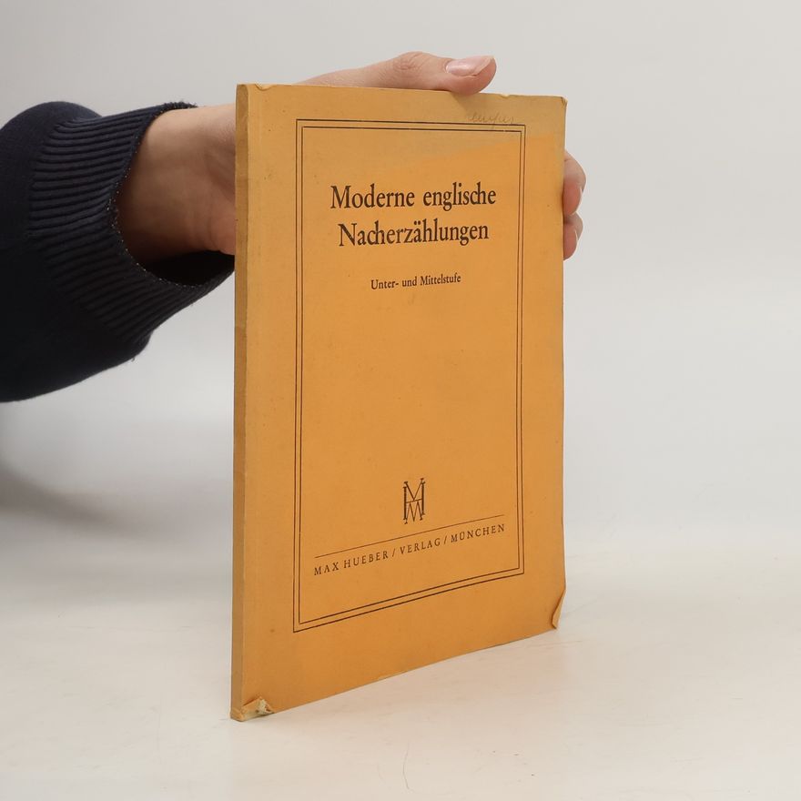Walter Spiegelberg Moderne englische Nacherzählungen