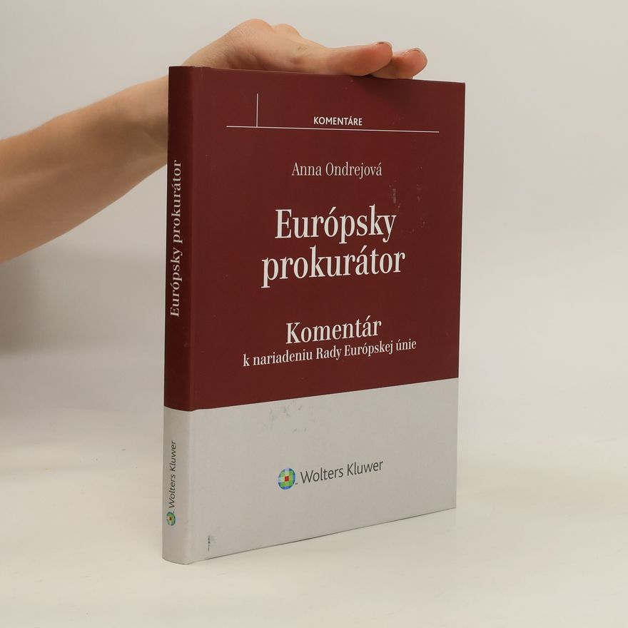 Anna Ondrejová Európsky prokurátor