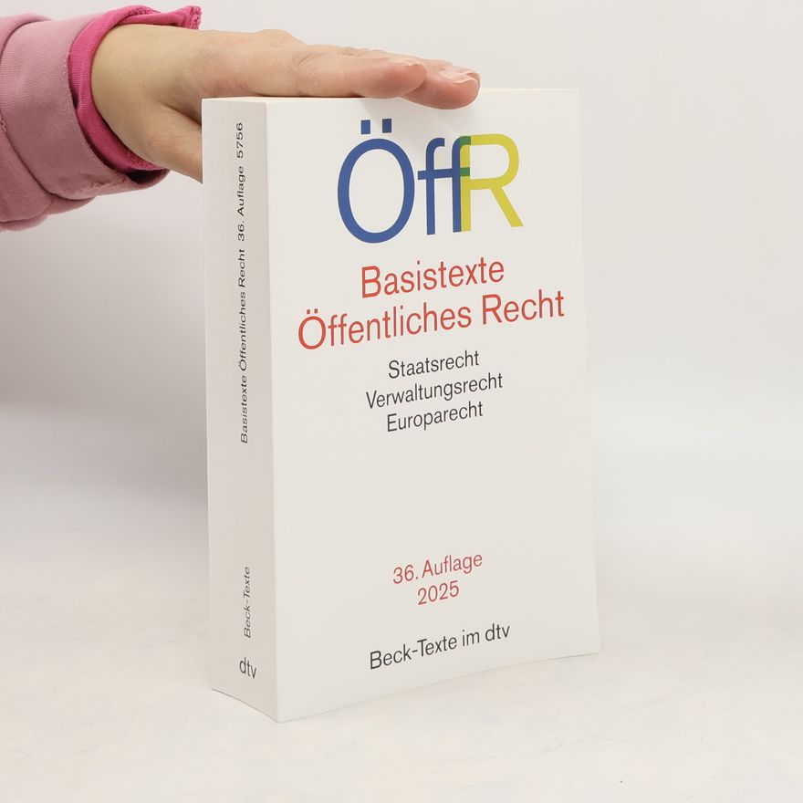 Steffen Detterbeck Basistexte Öffentliches Recht