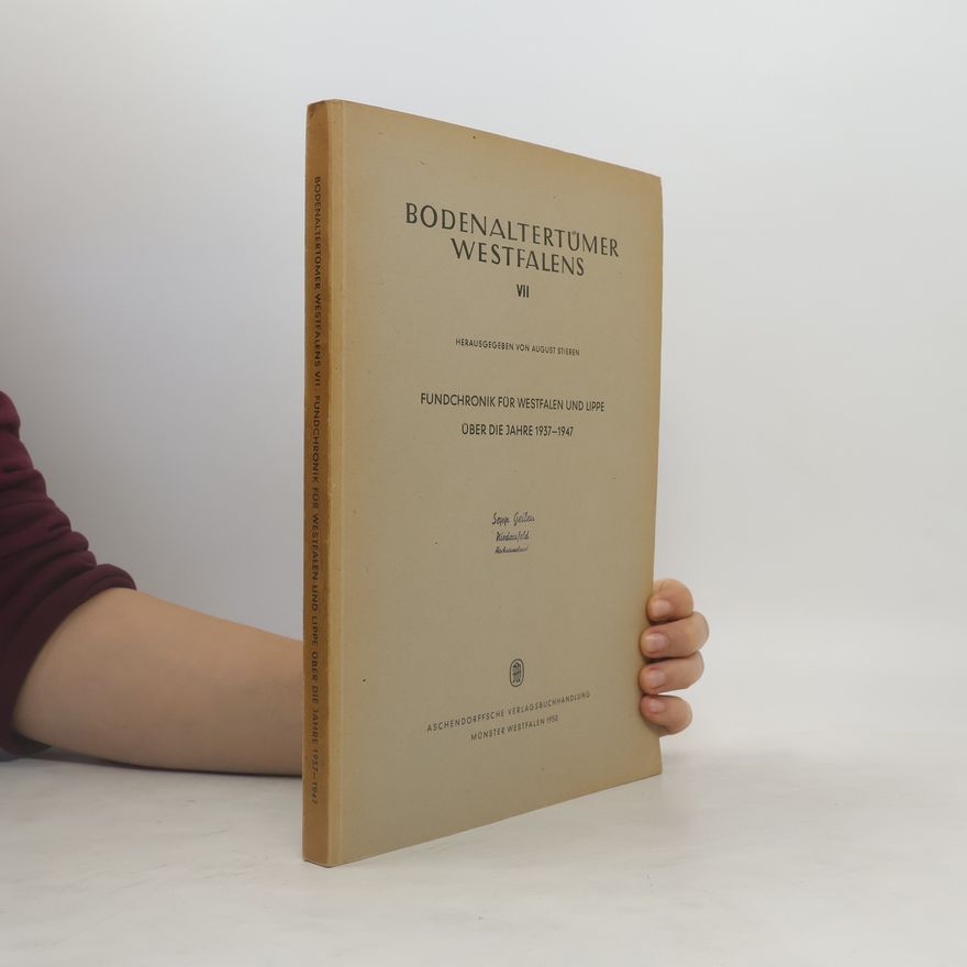 August Stieren Bodenaltertümer Westfalens VII