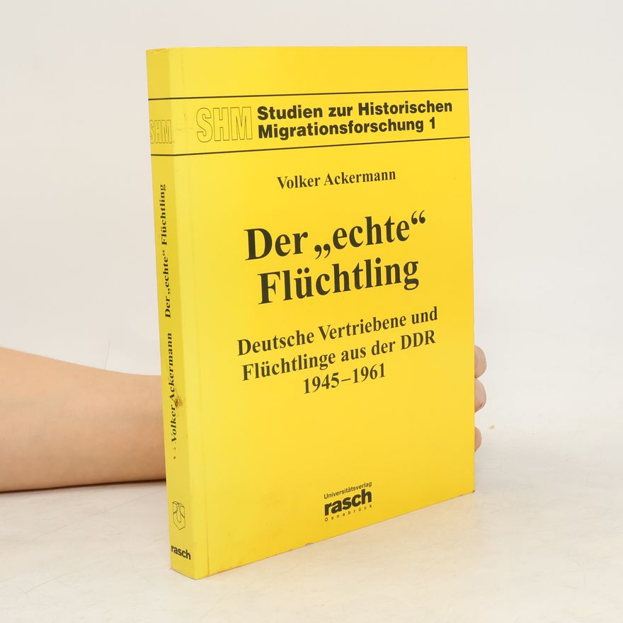 Volker Ackermann Der "echte" Flüchtling