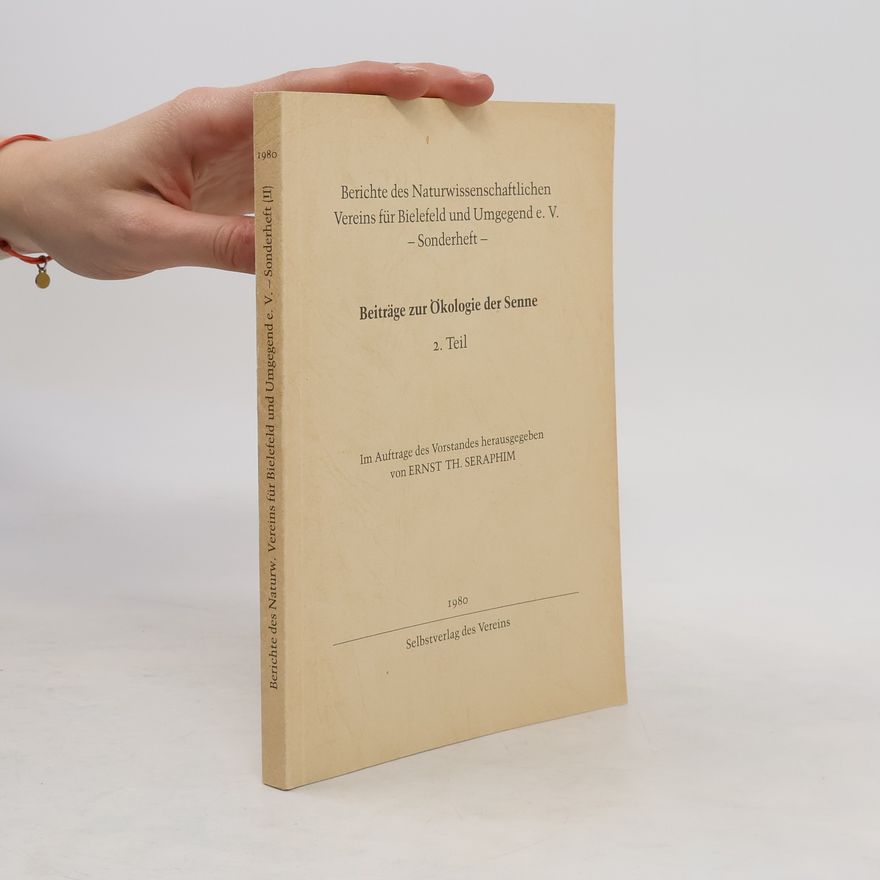 Ernst Th. Seraphim Berichte des Naturwissenschaftlichen Vereins für Bielefeld und Umgegend e. V.