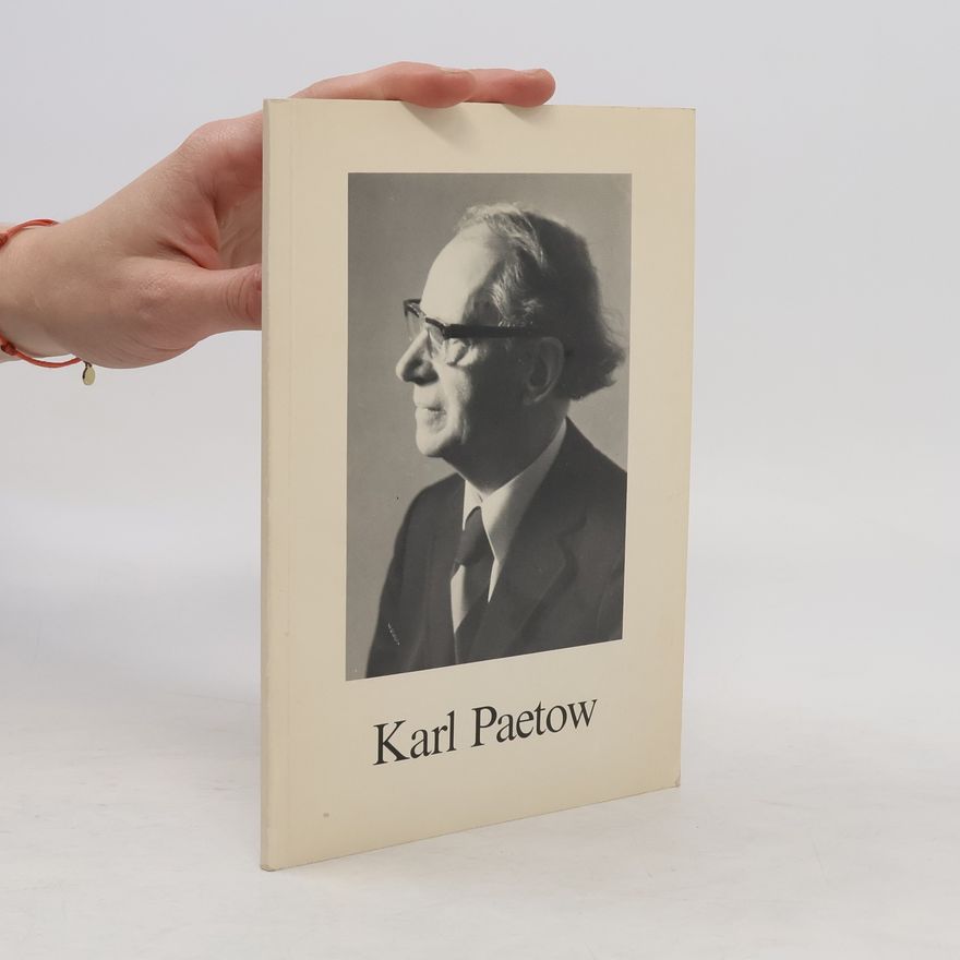 Gerhard Seib Karl Paetow zum 80. [achtzigsten] Geburtstag