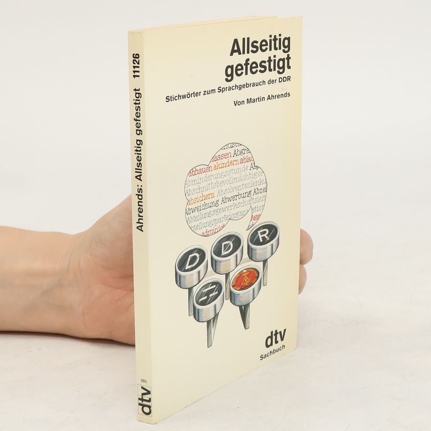 Martin Ahrends Allseitig gefestigt