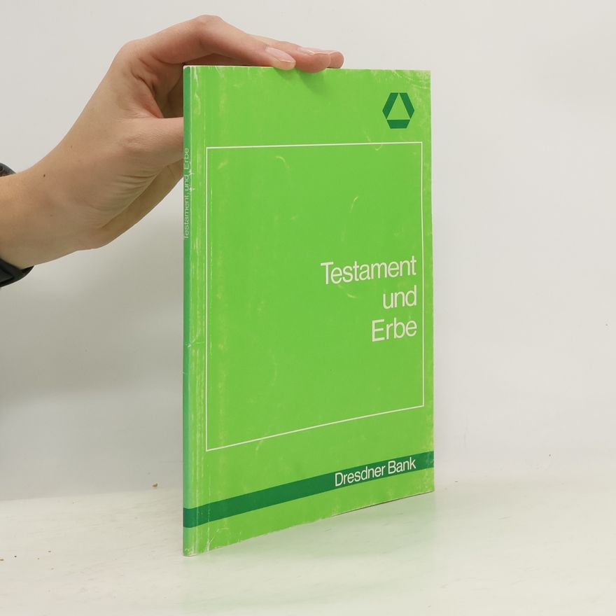 Theodor Heinsius Testament und Erbe